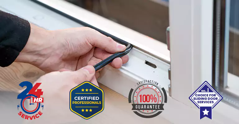 Sliding Glass Door Track Repair and Cost Estimate in North Miami Beach