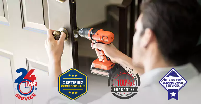 Sliding Wood Door Repair in North Miami Beach